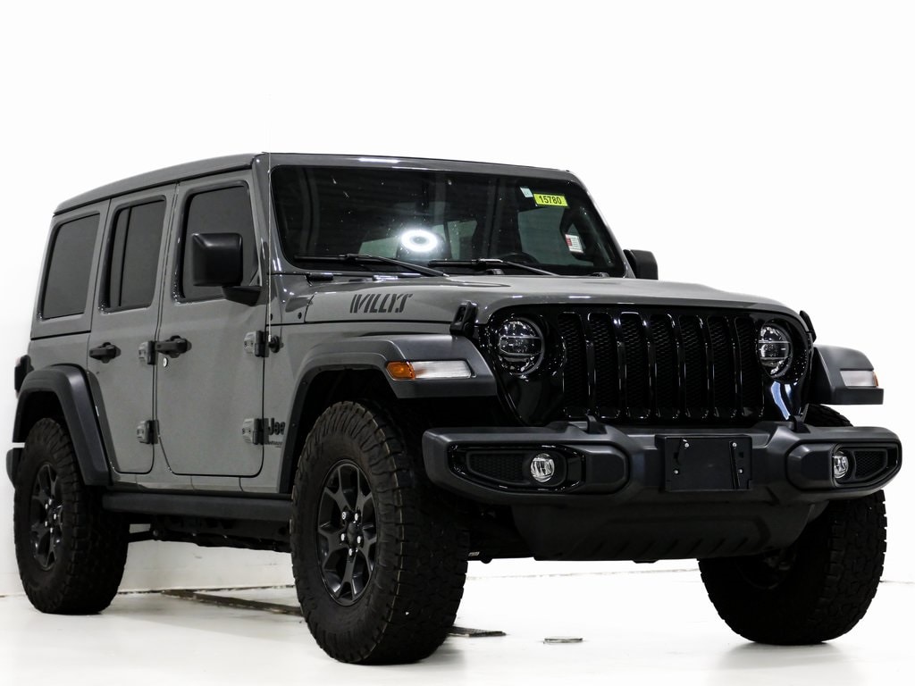 Used 2022 Jeep Wrangler Unlimited Willys SUV