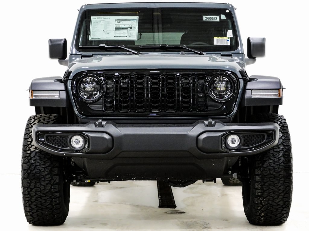 New 2026 Jeep Wrangler 4-DOOR WILLYS Sport Utility