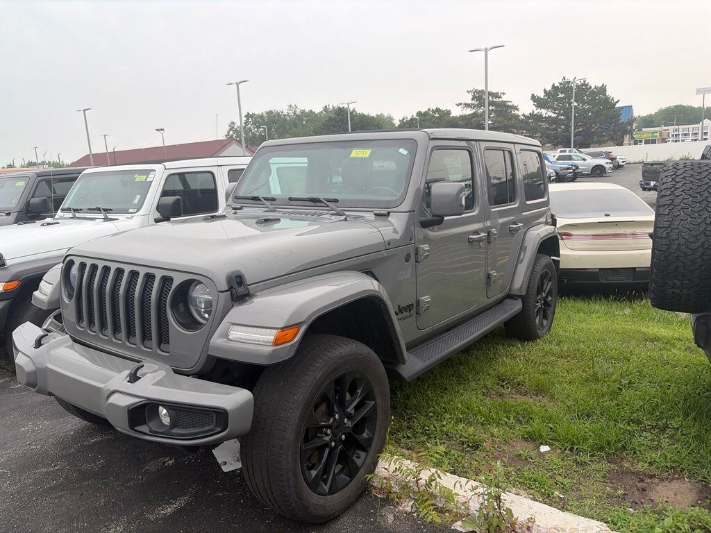 Used 2022 Jeep Wrangler Unlimited Sahara High Altitude SUV