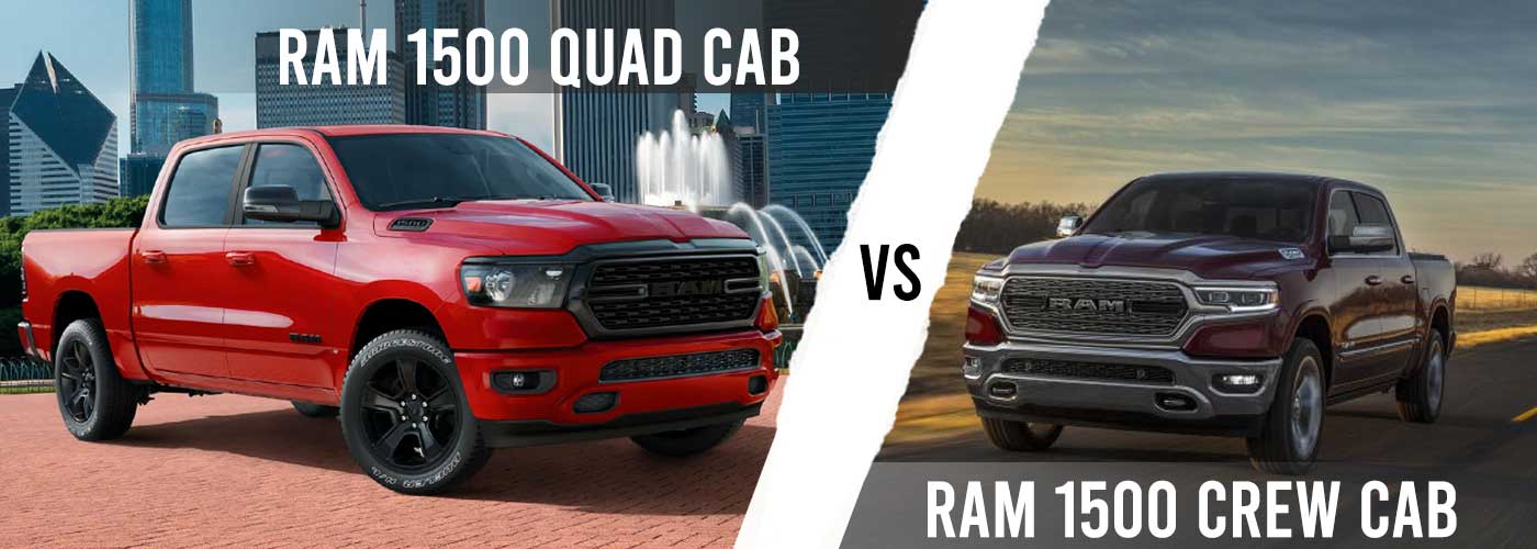 RAM 1500 Crew Cab vs. Quad Cab