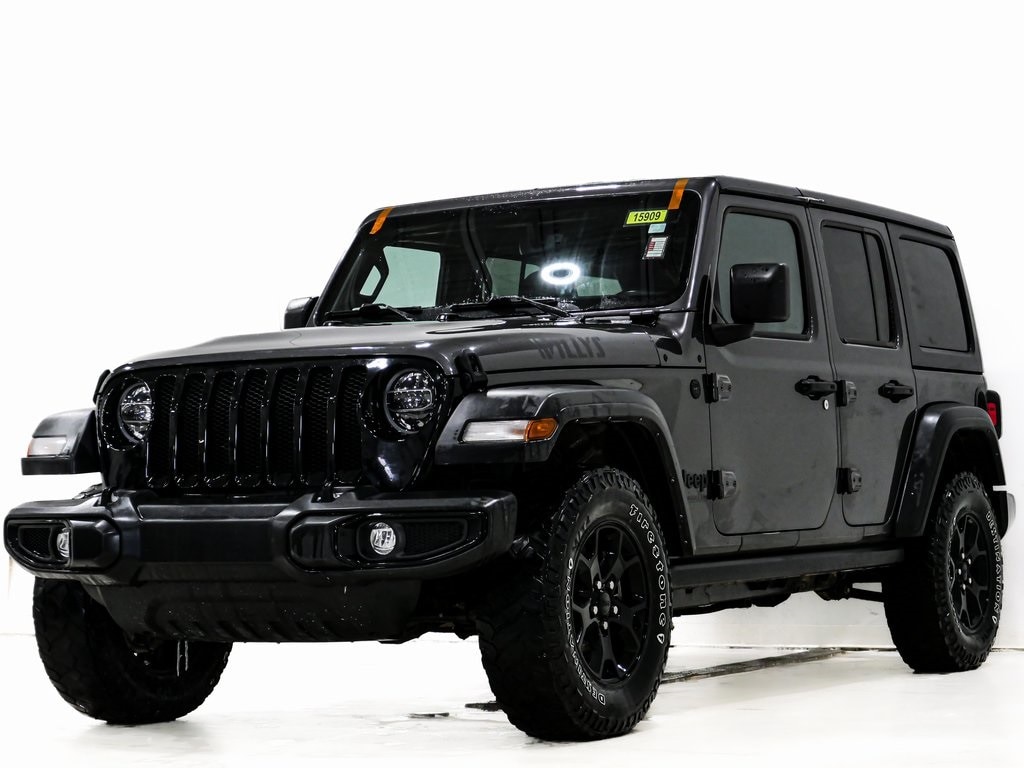 Used 2022 Jeep Wrangler Unlimited Willys SUV