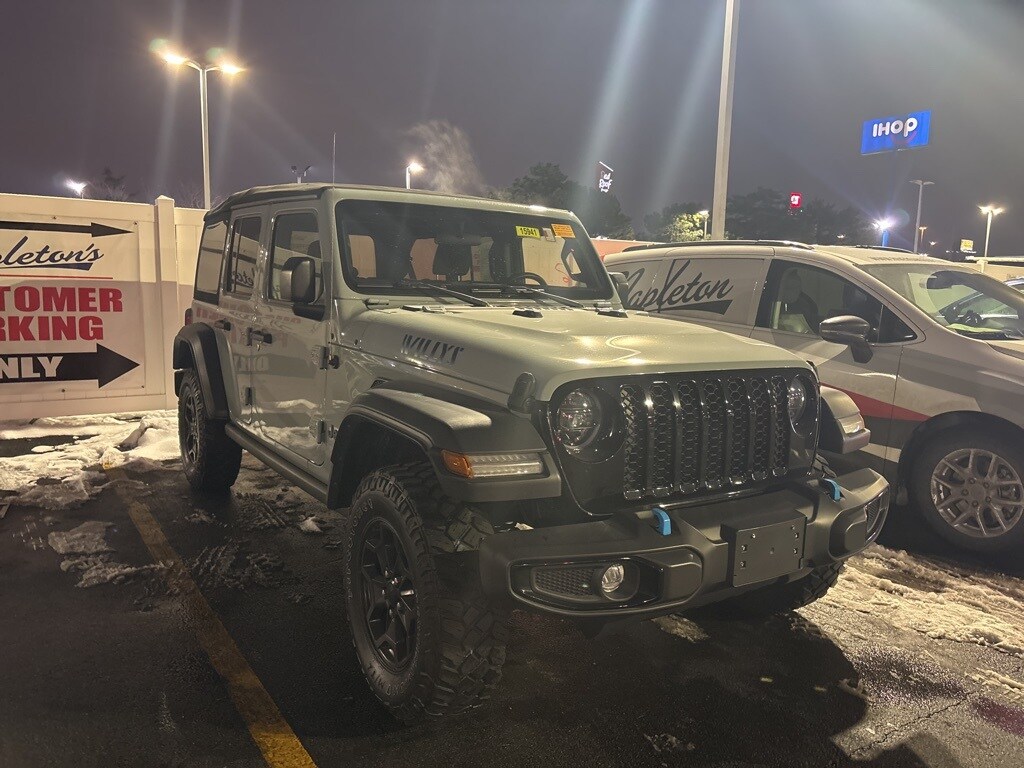 Used 2023 Jeep Wrangler Base 4xe SUV