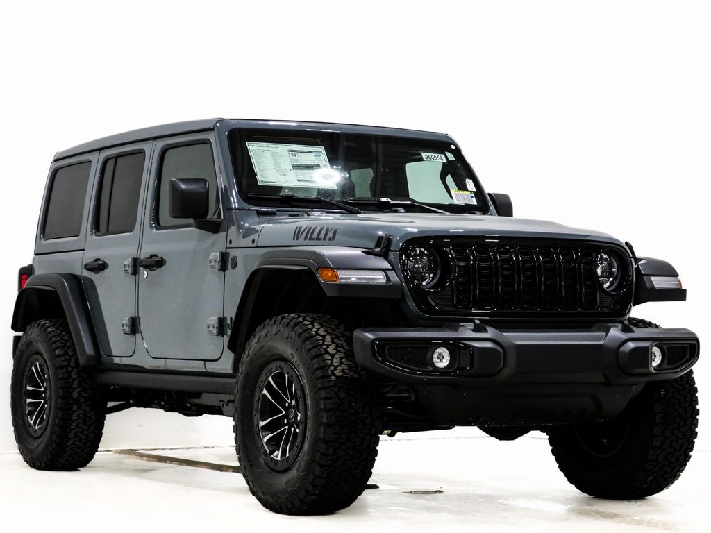 New 2026 Jeep Wrangler 4-DOOR WILLYS Sport Utility
