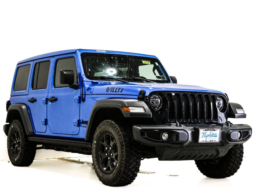 Used 2022 Jeep Wrangler Unlimited Willys SUV