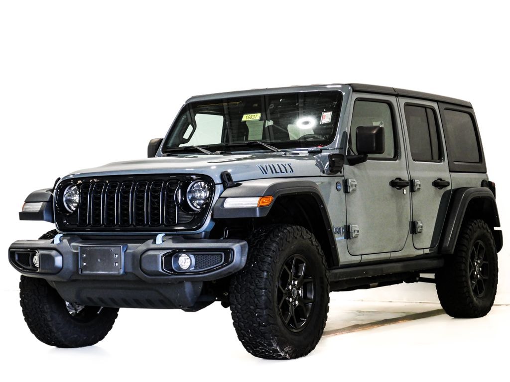 Used 2024 Jeep Wrangler Willys 4xe SUV