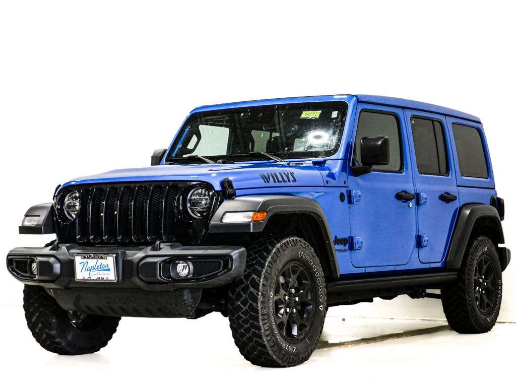 Used 2022 Jeep Wrangler Unlimited Willys SUV