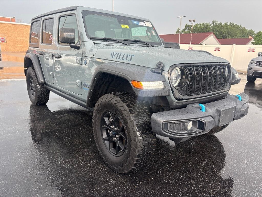 Used 2024 Jeep Wrangler Willys 4xe SUV