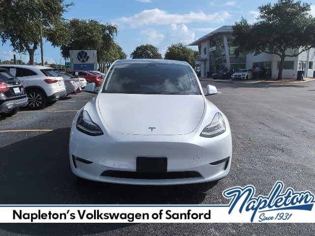 Used 2021 Tesla Model Y Long Range with VIN 5YJYGDEE9MF304672 for sale in Sanford, FL