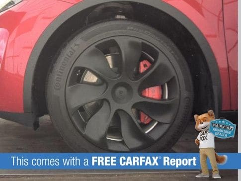 Used 2023 Tesla Model Y Long Range with VIN 7SAYGDEE7PF877366 for sale in Northfield, Minnesota