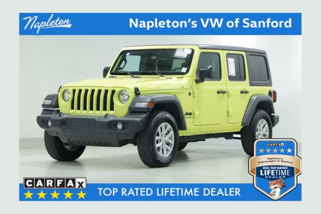 Used 2023 Jeep Wrangler Sport S SUV