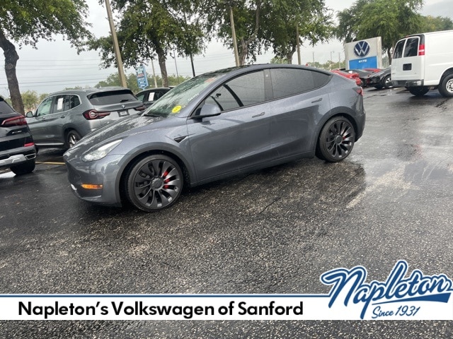 Used 2023 Tesla Model Y Performance with VIN 7SAYGDEF8PF712497 for sale in Northfield, Minnesota
