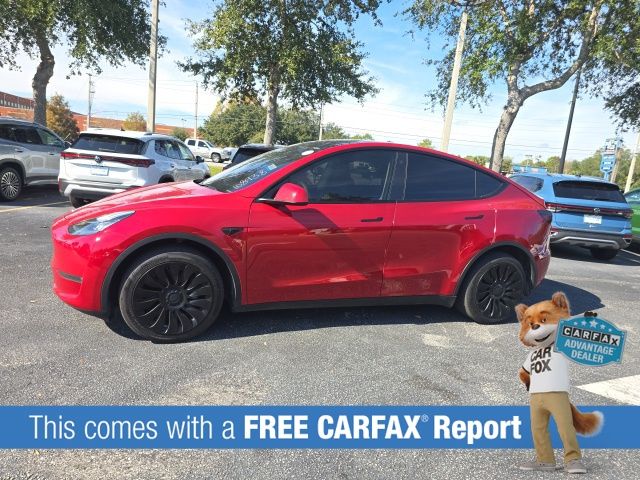Used 2023 Tesla Model Y Long Range with VIN 7SAYGDEEXPA108938 for sale in Sanford, FL