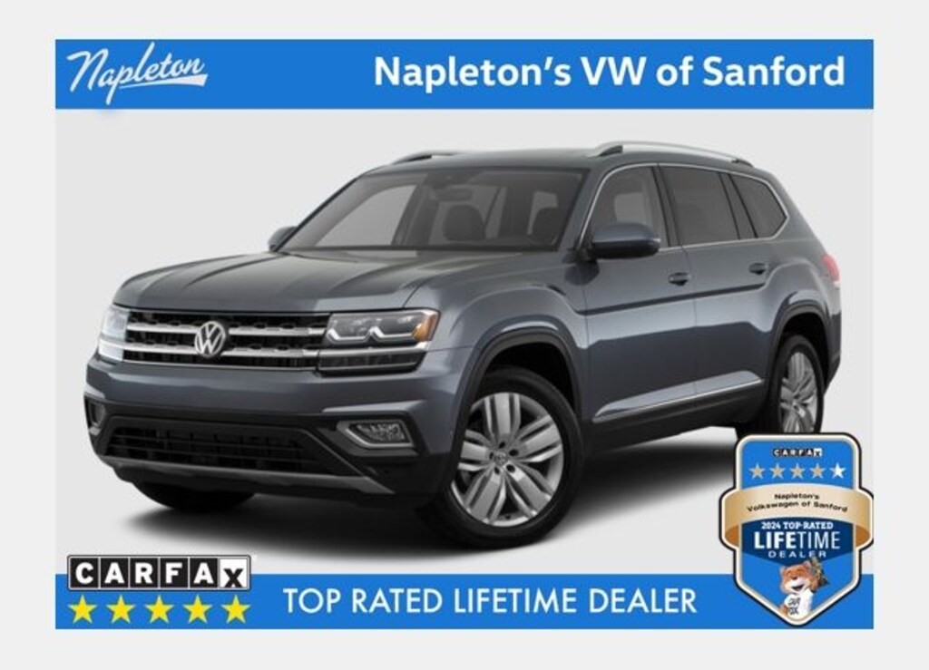Used 2019 Volkswagen Atlas 2.0T SE w/Technology SUV