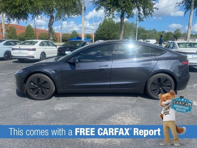 Used 2024 Tesla Model 3 Base with VIN 5YJ3E1EA0RF744833 for sale in Sanford, FL