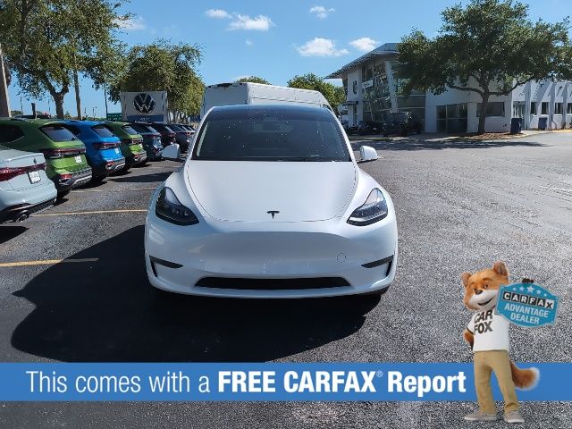 Used 2024 Tesla Model Y Long Range with VIN 7SAYGDEE5RA330581 for sale in Sanford, FL