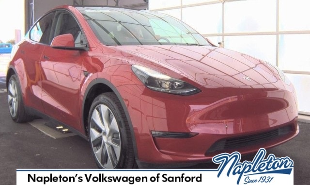 Used 2023 Tesla Model Y Long Range with VIN 7SAYGDEE5PA170487 for sale in Northfield, Minnesota