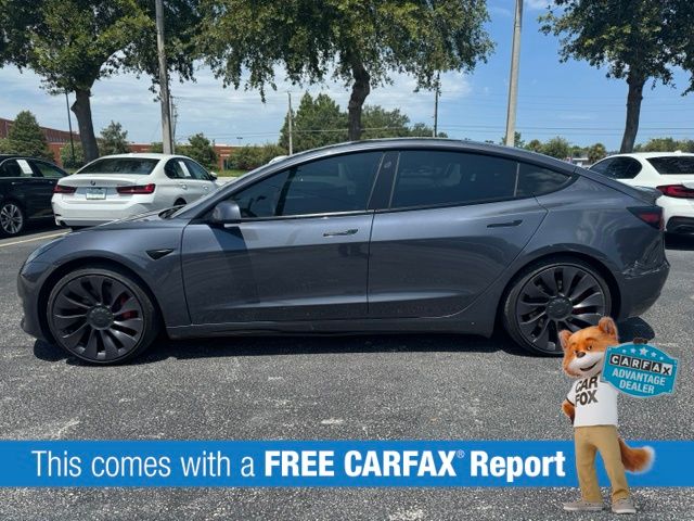 Used 2021 Tesla Model 3 Base with VIN 5YJ3E1ECXMF925495 for sale in Sanford, FL