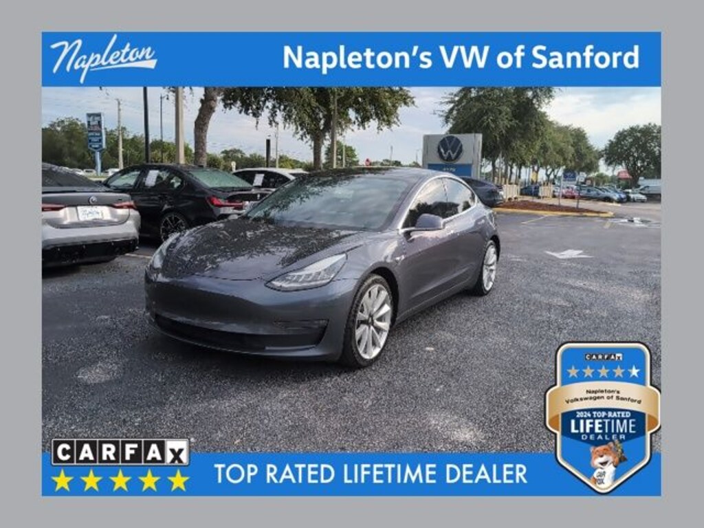 Used 2018 Tesla Model 3 Long Range Sedan