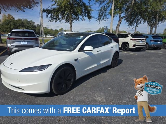 Used 2024 Tesla Model 3 Base with VIN 5YJ3E1EA2RF743294 for sale in Sanford, FL