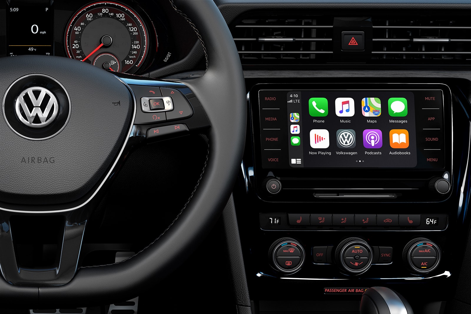 new nissan altima vs volkswagen passat convenient features