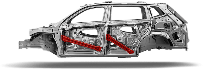 volkswagen atlas vehicle safety features - cage