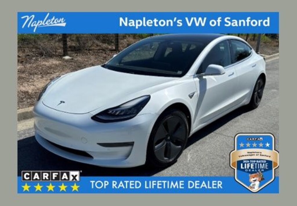 Used 2019 Tesla Model 3 Standard Range Plus Sedan