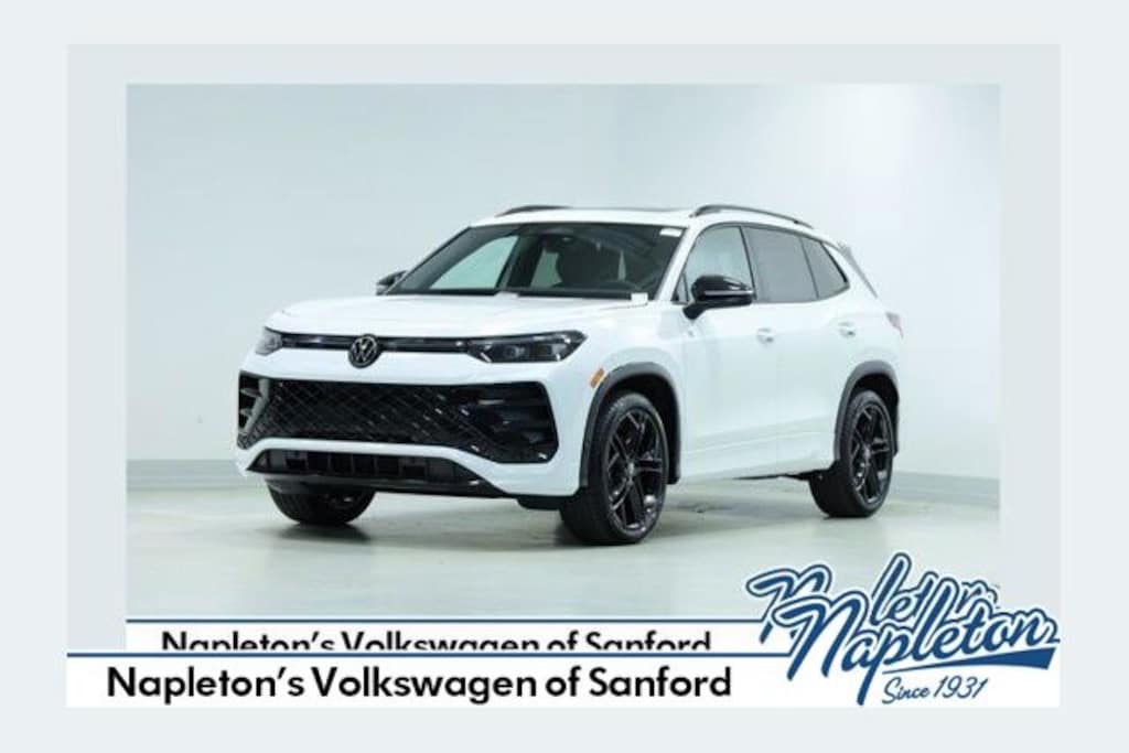 New 2026 Volkswagen Tiguan 2.0T SE R-Line Black SUV