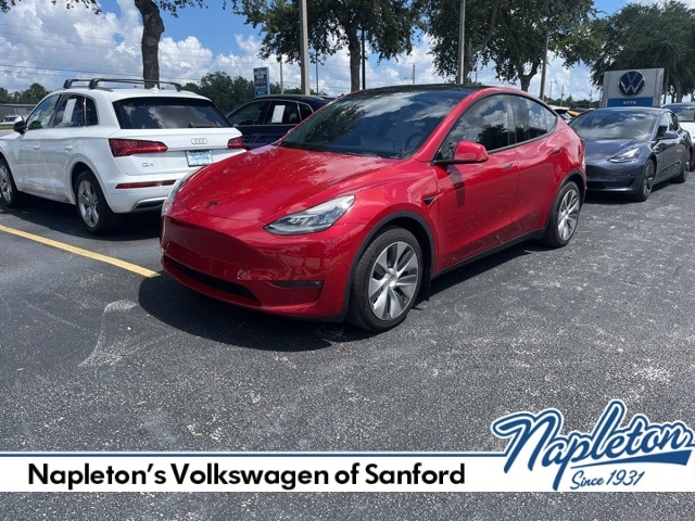 Used 2022 Tesla Model Y Long Range with VIN 7SAYGDEE5NF367269 for sale in Northfield, Minnesota