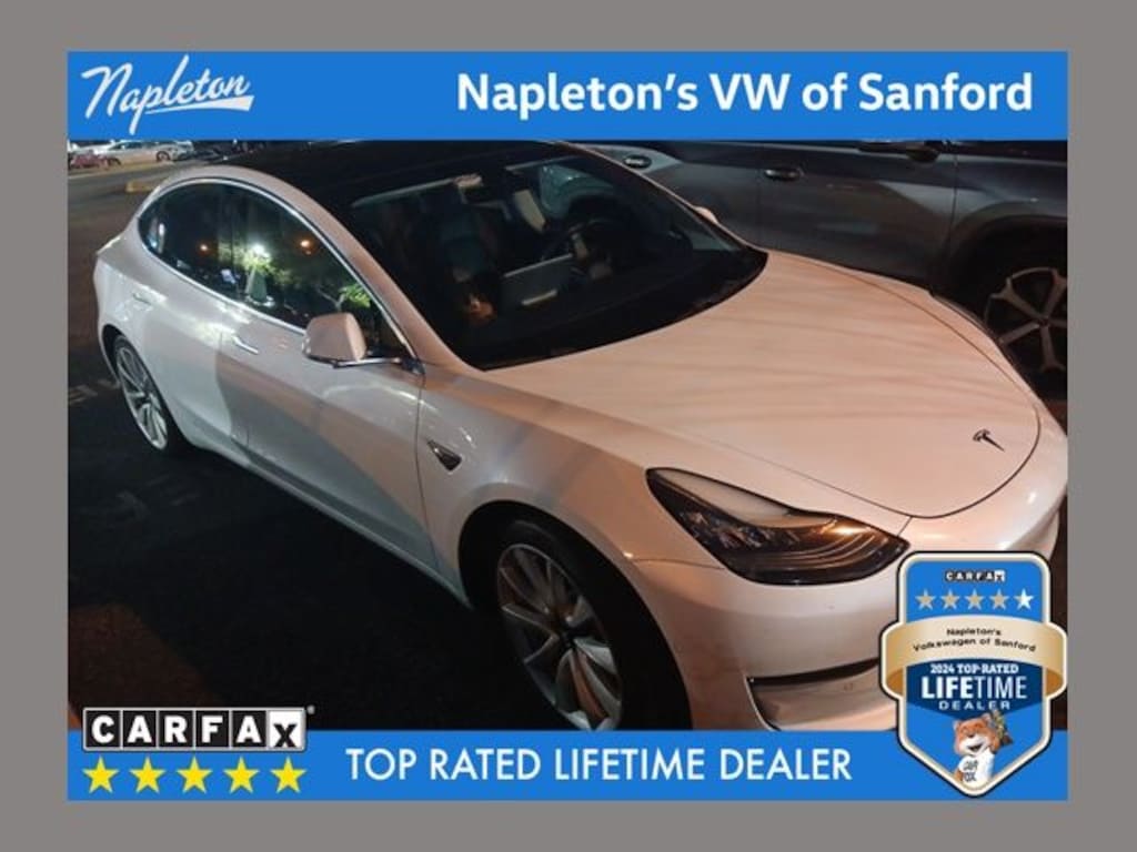 Used 2019 Tesla Model 3 Standard Range Plus Sedan