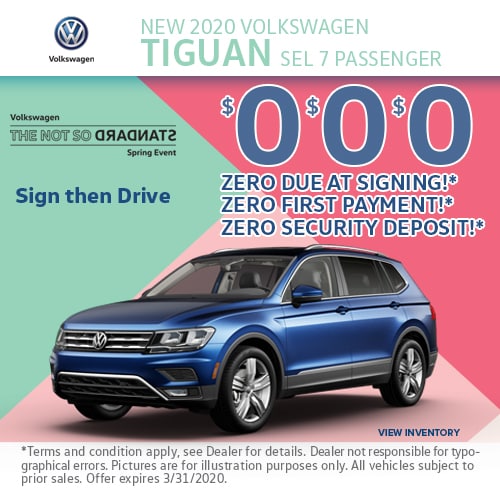 Volkswagen Lease deals in Sanford Orlando VW