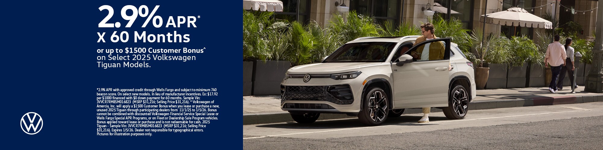 VW Incentives December