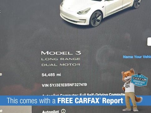 Used 2022 Tesla Model 3 Long Range with VIN 5YJ3E1EB5NF327419 for sale in Sanford, FL