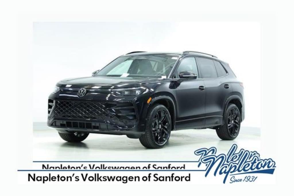 New 2026 Volkswagen Tiguan 2.0T SE R-Line Black SUV