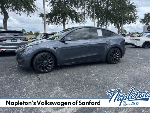 Used 2023 Tesla Model Y Performance with VIN 7SAYGDEF8PF712497 for sale in Northfield, Minnesota