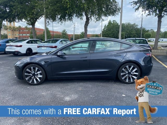Used 2024 Tesla Model 3 Base with VIN 5YJ3E1EAXRF751823 for sale in Sanford, FL