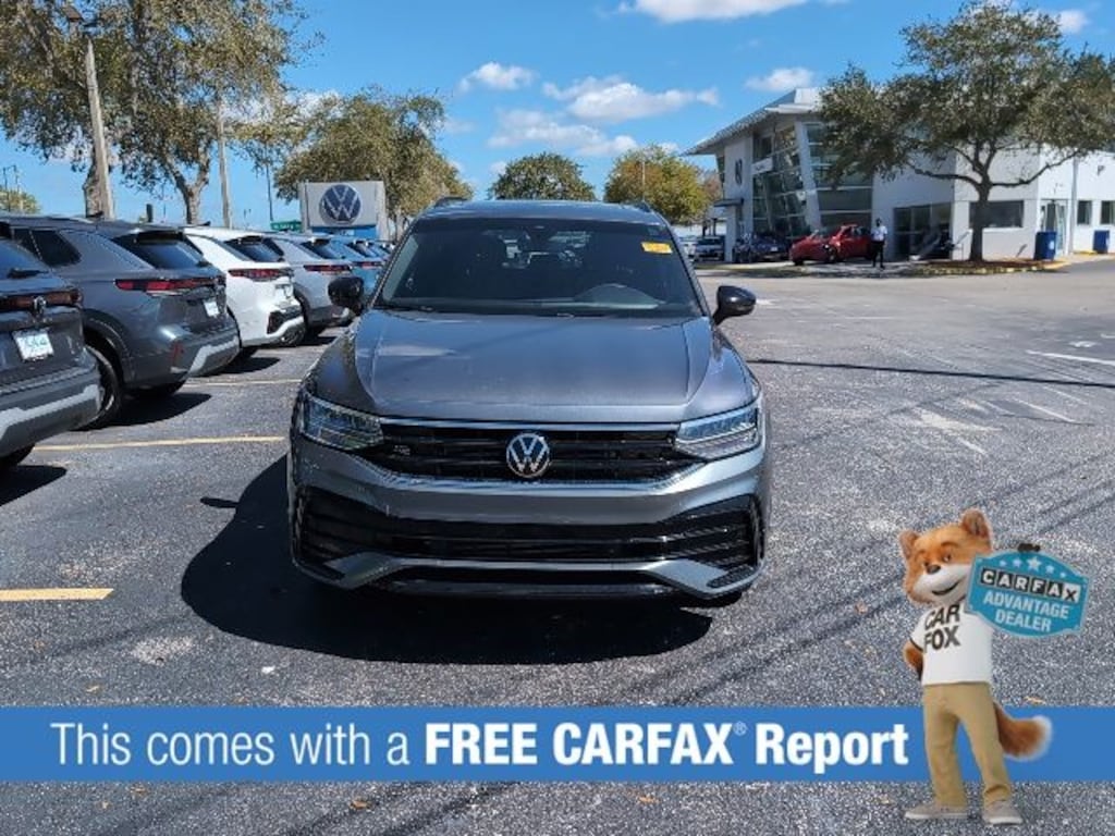 Certified 2023 Volkswagen Tiguan 2.0T SE R-Line Black SUV