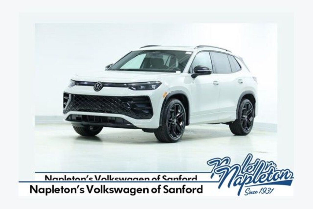 New 2026 Volkswagen Tiguan 2.0T SE R-Line Black SUV