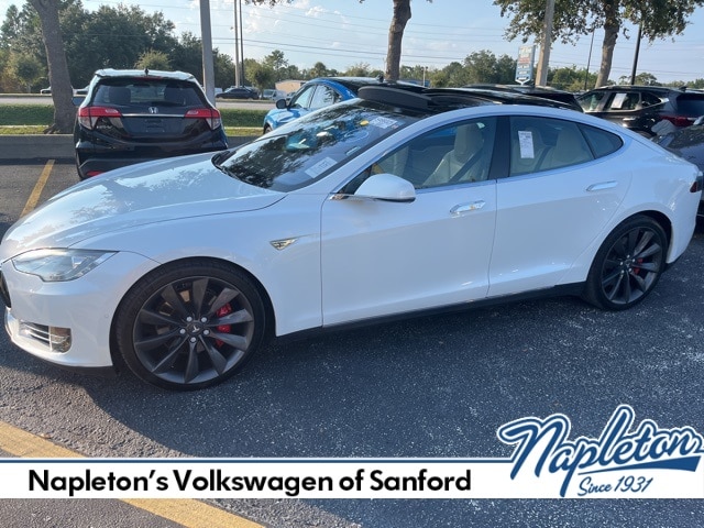 Used 2016 Tesla Model S P90D with VIN 5YJSA1E44GF127854 for sale in Sanford, FL