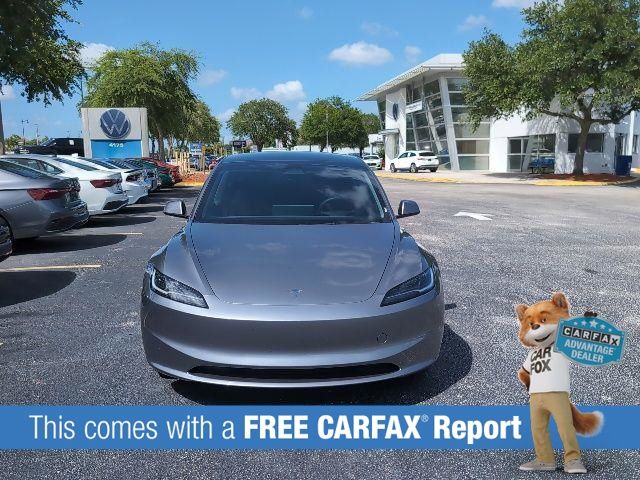 Used 2025 Tesla Model 3 Long Range with VIN 5YJ3E1EA3SF999255 for sale in Sanford, FL