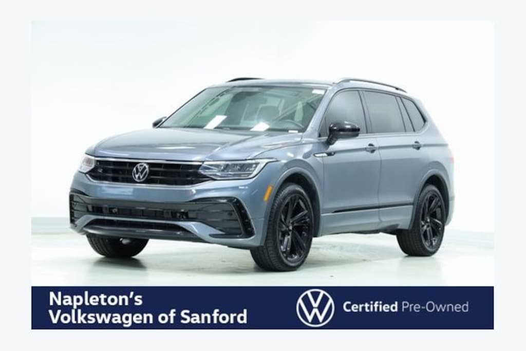 Certified 2023 Volkswagen Tiguan 2.0T SE R-Line Black SUV