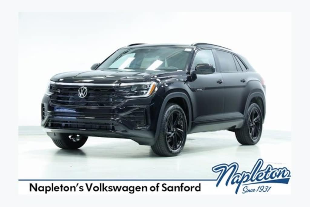 New 2026 Volkswagen Atlas Cross Sport 2.0T SEL R-Line Black SUV