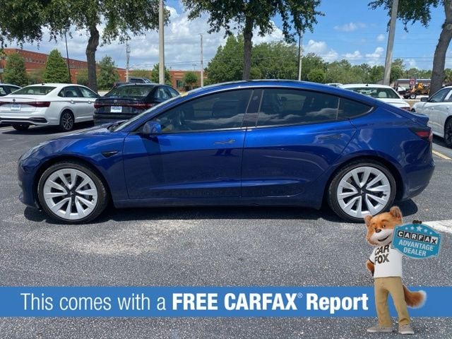 Used 2021 Tesla Model 3 Base with VIN 5YJ3E1EBXMF919008 for sale in Sanford, FL