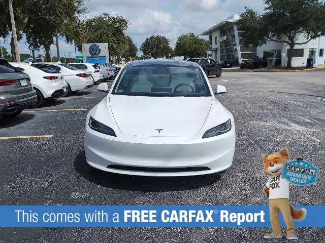 Used 2025 Tesla Model 3 Long Range with VIN 5YJ3E1EA3SF028112 for sale in Sanford, FL