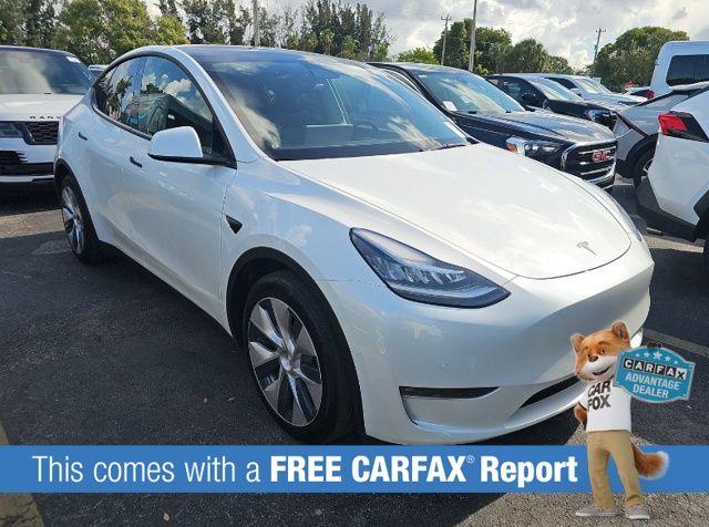Used 2021 Tesla Model Y Long Range with VIN 5YJYGDEEXMF259094 for sale in Sanford, FL