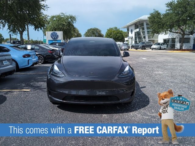 Used 2025 Tesla Model Y Long Range with VIN 7SAYGDEDXSF227706 for sale in Sanford, FL