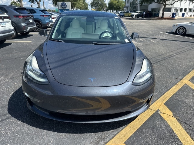 Used 2019 Tesla Model 3 Base with VIN 5YJ3E1EAXKF302583 for sale in Sanford, FL