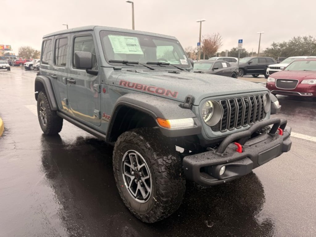 New 2026 Jeep Wrangler 4-DOOR RUBICON Sport Utility