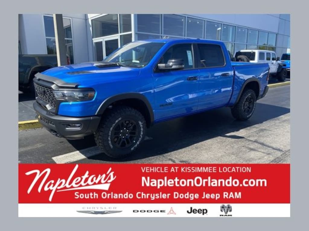 New 2026 Ram 1500 REBEL CREW CAB 4X4 5'7 BOX Pickup