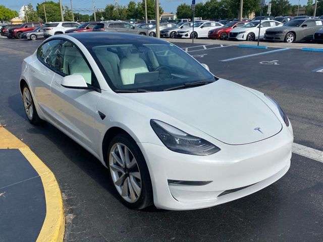 Used 2023 Tesla Model 3 Base with VIN 5YJ3E1EA4PF424024 for sale in Kissimmee, FL