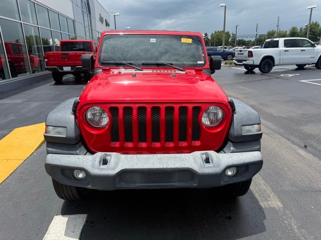 Used 2020 Jeep Wrangler Unlimited Sport S with VIN 1C4HJXDN4LW198209 for sale in Kissimmee, FL